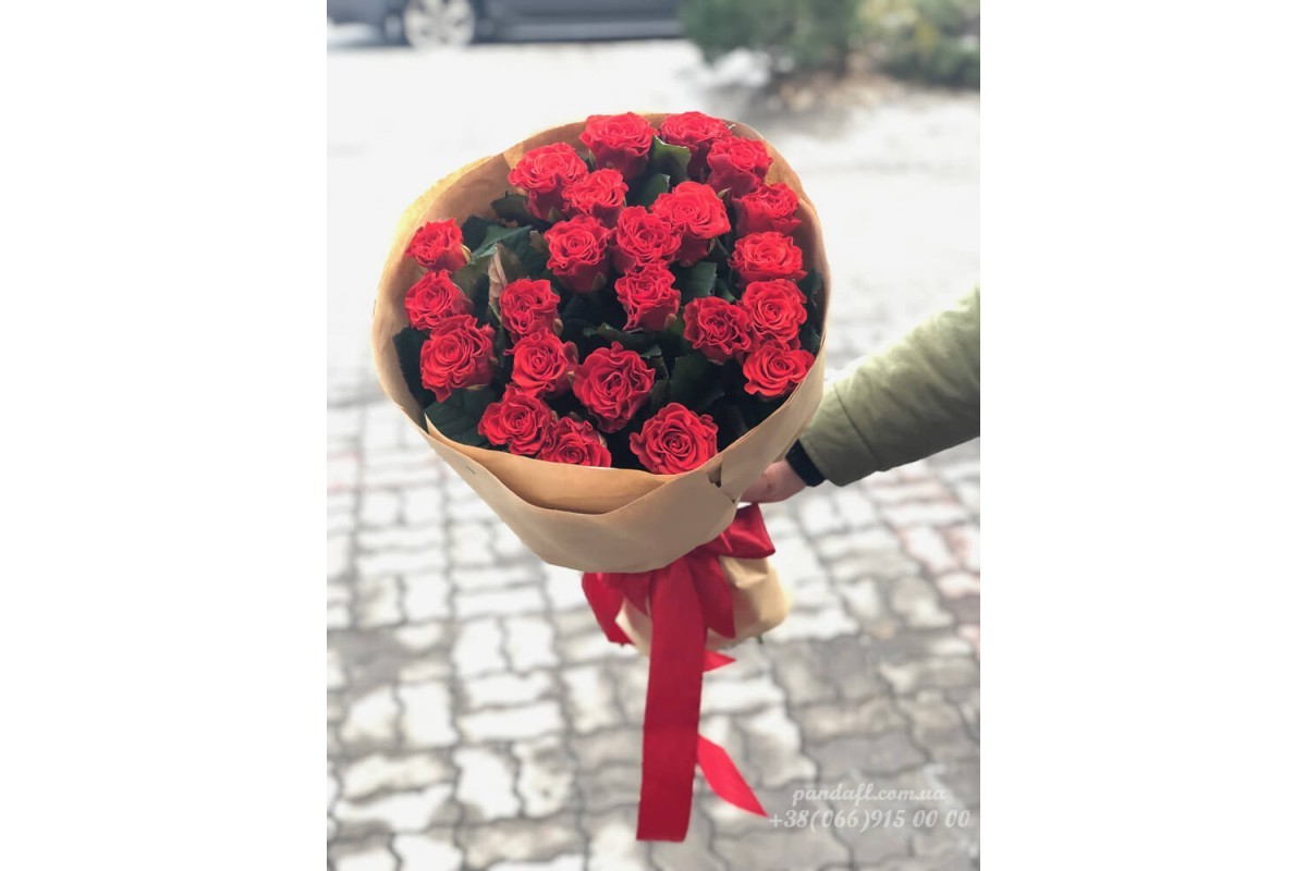 25 красных роз Эль торо 70 см - <ro>Изображение</ro><ru>Изображение</ru> #1, <ru>Объявление</ru> #1699003