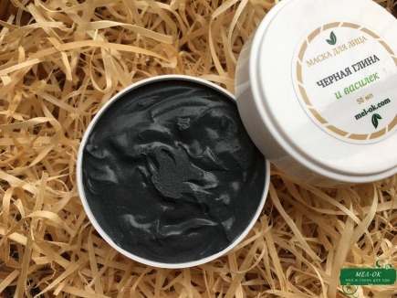 Маска для лица Черная глина и Василёк 50 мл - <ro>Изображение</ro><ru>Изображение</ru> #1, <ru>Объявление</ru> #1702453