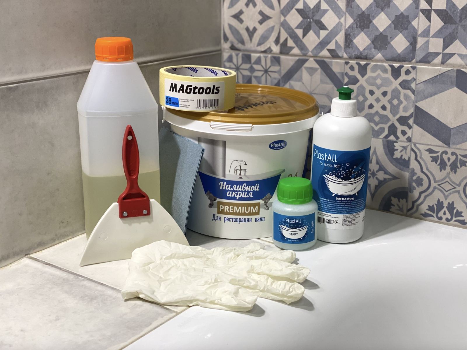 Акрил для реставрации ванн ванной Plastall - <ro>Изображение</ro><ru>Изображение</ru> #1, <ru>Объявление</ru> #1707534