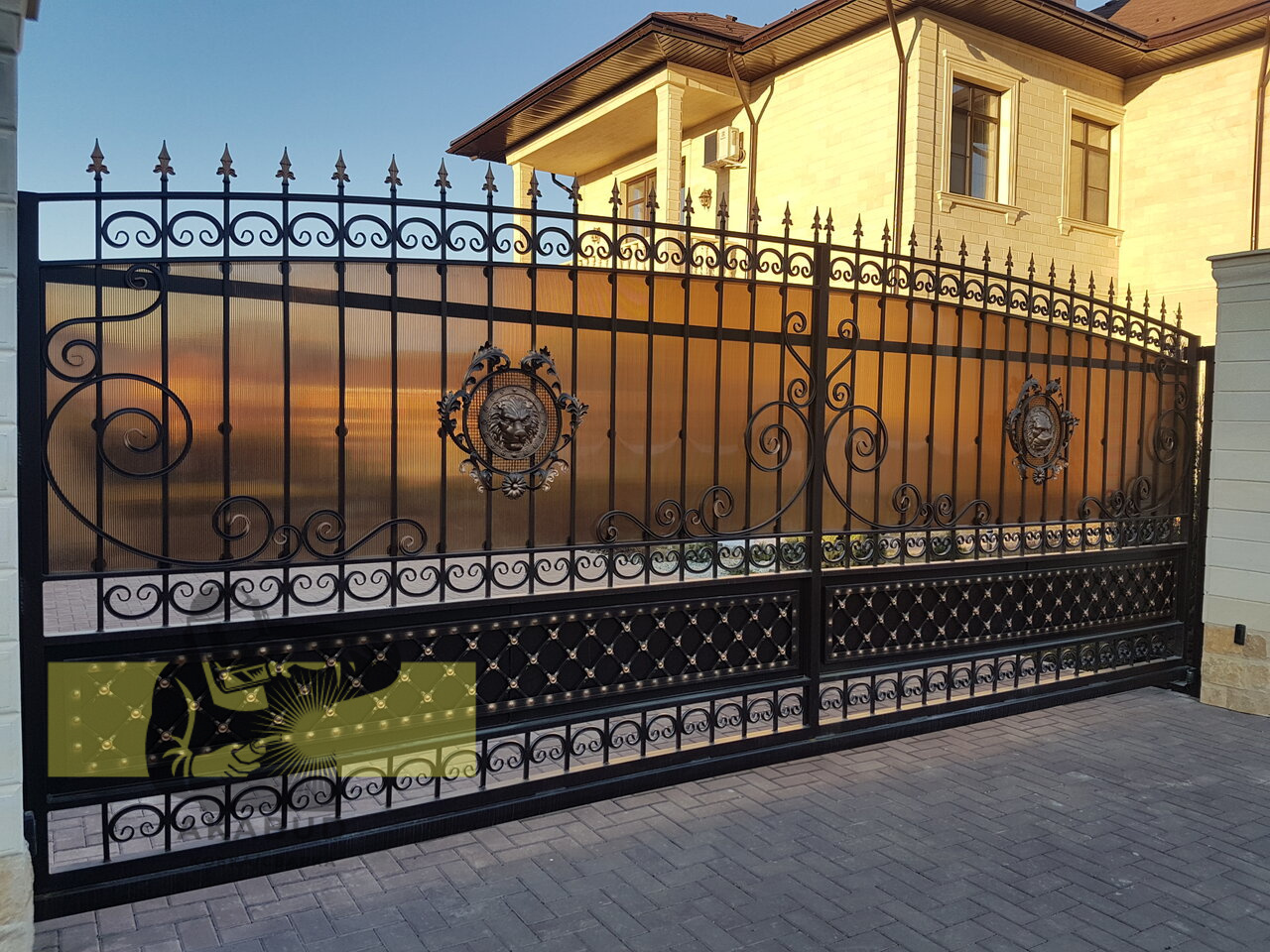 Ворота розпашні з ковкою і без. Відкатні ворота  Орні (розпашні) ворота  - <ro>Изображение</ro><ru>Изображение</ru> #1, <ru>Объявление</ru> #1726828