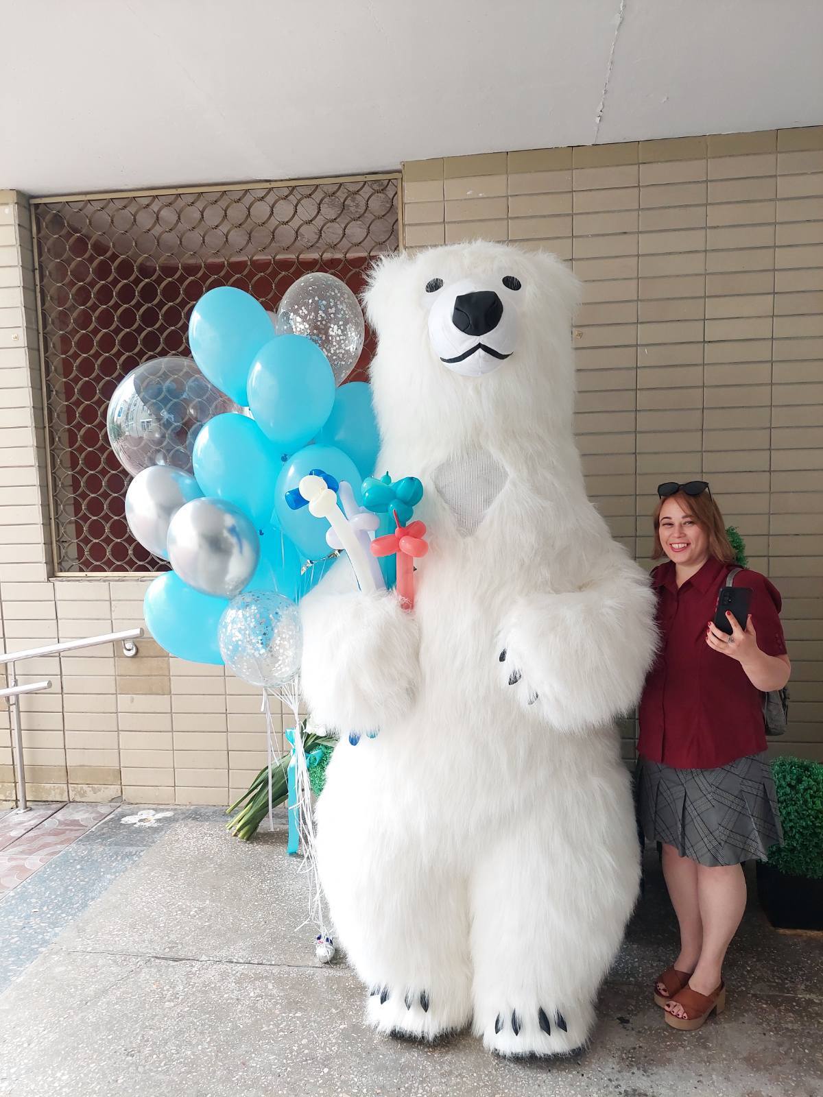 Белый Мишка Гиганских размеров Аниматор на экспрес поздравление от 800 грн + дор - <ro>Изображение</ro><ru>Изображение</ru> #1, <ru>Объявление</ru> #1727946