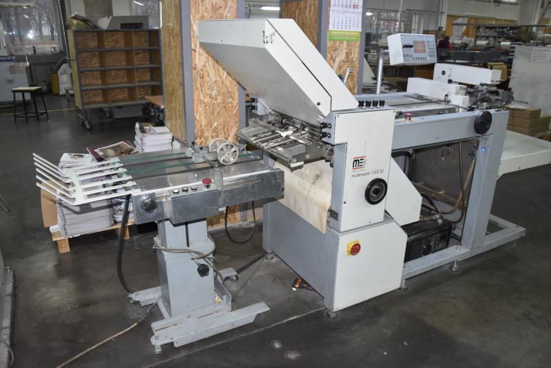 Фальцювальна машина Mathias Bauerle multimaster CAS 52 - <ro>Изображение</ro><ru>Изображение</ru> #1, <ru>Объявление</ru> #1729897