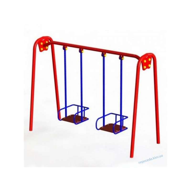 Детские качели двойные большие для улицы - <ro>Изображение</ro><ru>Изображение</ru> #1, <ru>Объявление</ru> #1614278