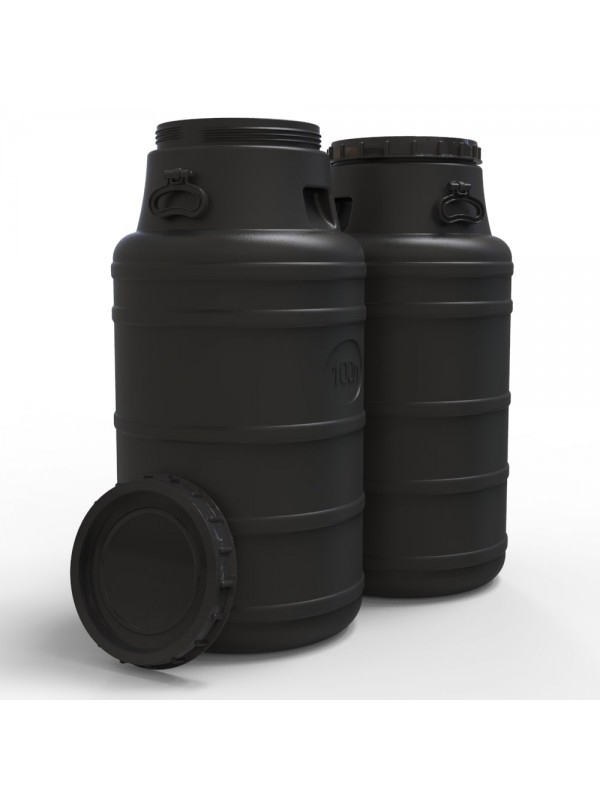 Бідон технічний пластиковий на 100 л - <ro>Изображение</ro><ru>Изображение</ru> #1, <ru>Объявление</ru> #1738866