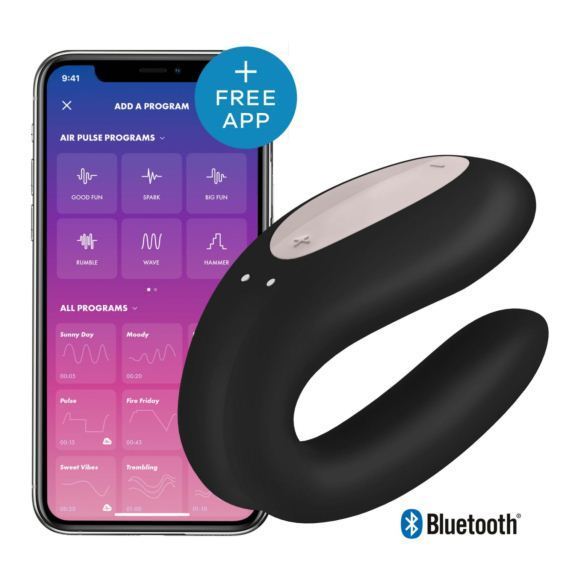 Вібратор Satisfyer Double Joy Black - <ro>Изображение</ro><ru>Изображение</ru> #1, <ru>Объявление</ru> #1745147