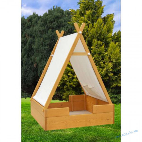 Детская песочница деревянная с крышкой и крышей - <ro>Изображение</ro><ru>Изображение</ru> #1, <ru>Объявление</ru> #1748072