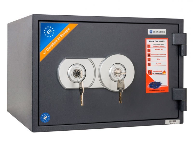 Качественный сейф Blockline Block Fire 300 KL - <ro>Изображение</ro><ru>Изображение</ru> #1, <ru>Объявление</ru> #1748856