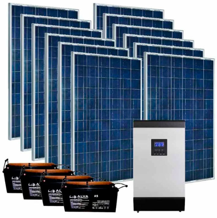 Незалежна сонячна станція на 3 кВт із доставкою та встановленням - <ro>Изображение</ro><ru>Изображение</ru> #1, <ru>Объявление</ru> #1749125