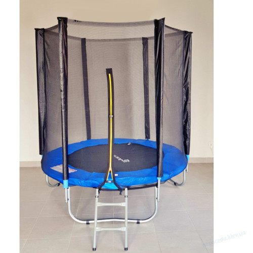 Детский батут 183см голубой JustFun - <ro>Изображение</ro><ru>Изображение</ru> #1, <ru>Объявление</ru> #1071219