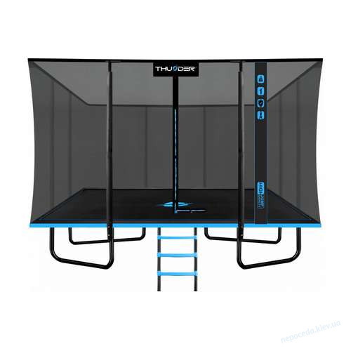 Батут прямоугольный 244×366 см THUNDER OUTSIDE PHENOM с наружной сеткой - <ro>Изображение</ro><ru>Изображение</ru> #1, <ru>Объявление</ru> #1611868