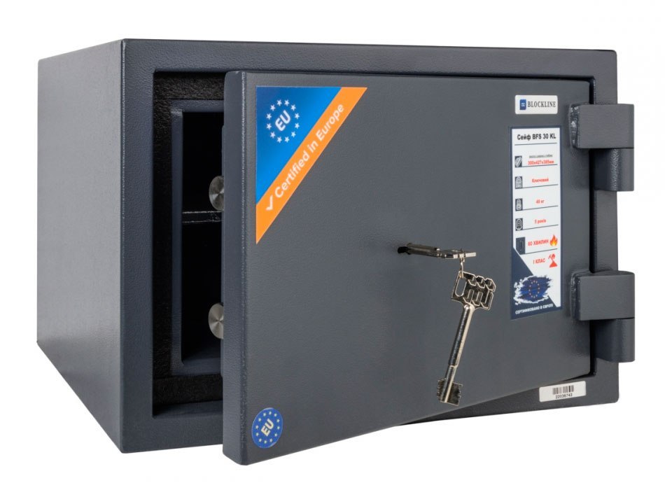 Міцний надміцний сейф Blockline BFS 30 KL з швидкою доставкою - VinCom - <ro>Изображение</ro><ru>Изображение</ru> #1, <ru>Объявление</ru> #1751605