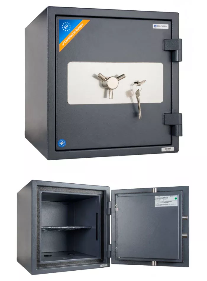 Надежный огневзломостойкий сейф Blockline BFS 46 KL - <ro>Изображение</ro><ru>Изображение</ru> #1, <ru>Объявление</ru> #1751961