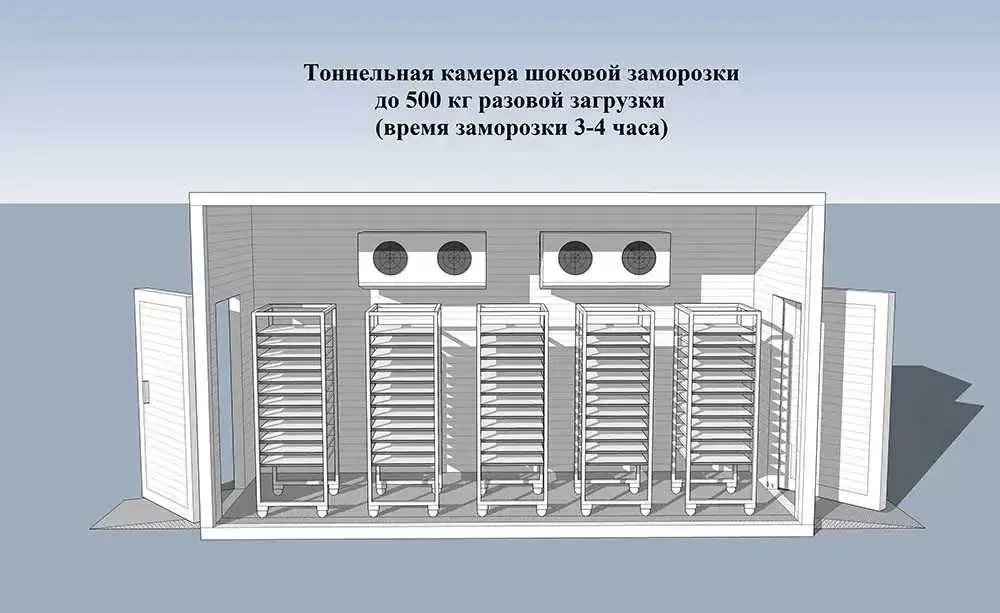 Шокова заморозка ( Установка піл ключ) Хлібо булочних виробів - <ro>Изображение</ro><ru>Изображение</ru> #1, <ru>Объявление</ru> #1752763
