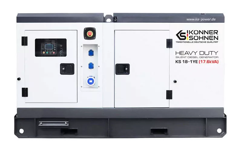 Дизель генератор Konner&Sohnen KS 18-1YE з доставкою - <ro>Изображение</ro><ru>Изображение</ru> #1, <ru>Объявление</ru> #1752764