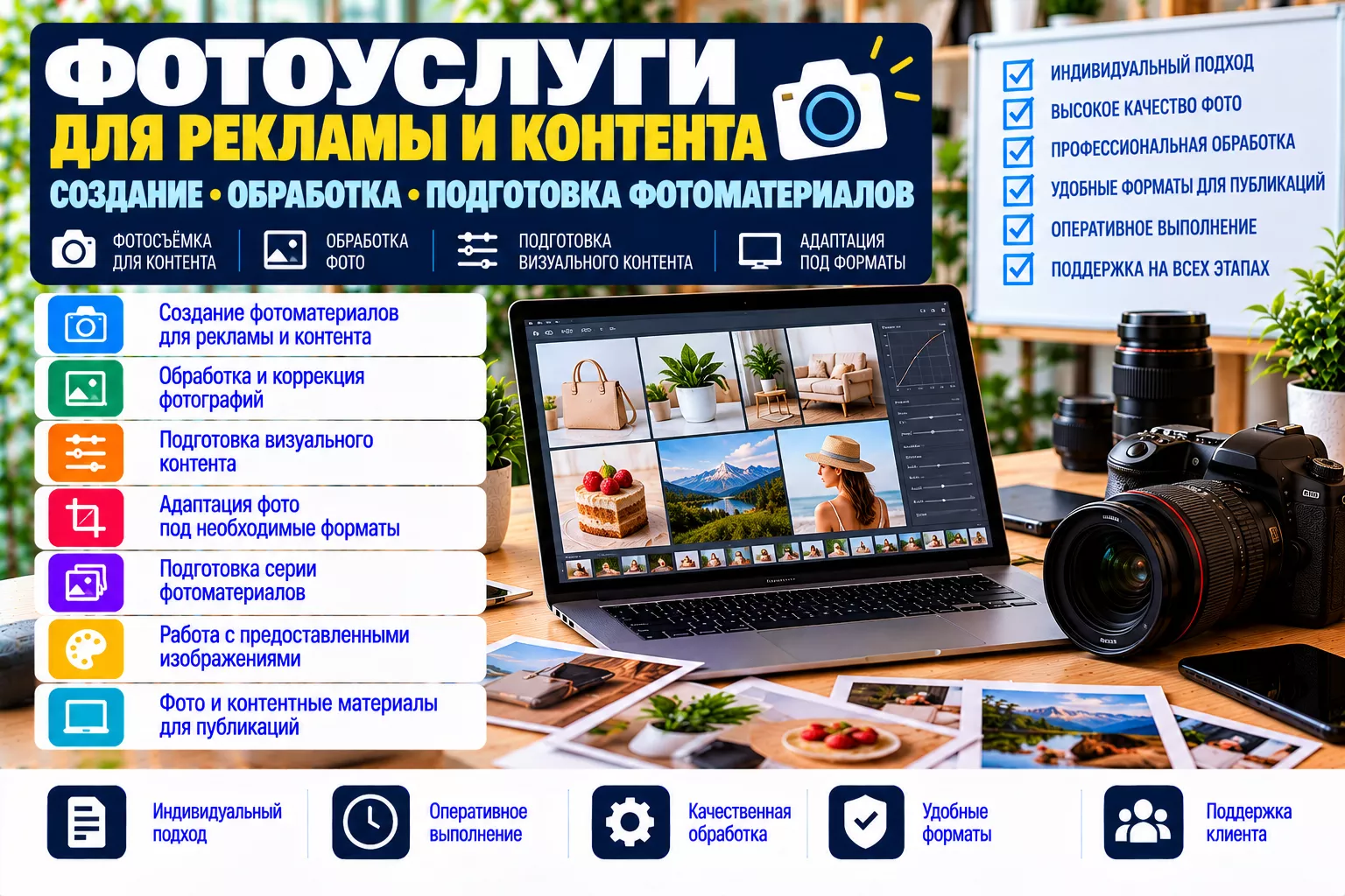 Фотоуслуги для рекламы и контента — обработка фотоматериалов - <ro>Изображение</ro><ru>Изображение</ru> #1, <ru>Объявление</ru> #1754829