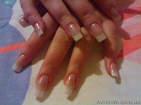СКИДКИ НА НАРАЩИВАНИЕ НОГТЕЙ!!! ФРЕНЧ ЗА 100 грн - <ro>Изображение</ro><ru>Изображение</ru> #1, <ru>Объявление</ru> #5547