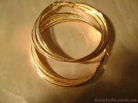 Серьги Кольца - лучшая цена! - <ro>Изображение</ro><ru>Изображение</ru> #1, <ru>Объявление</ru> #80391