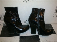 Продам! Женские лаковые ботинки! - <ro>Изображение</ro><ru>Изображение</ru> #1, <ru>Объявление</ru> #93489