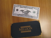 Подари другу  1000000 $ - Сувенирная купюра - <ro>Изображение</ro><ru>Изображение</ru> #4, <ru>Объявление</ru> #100570