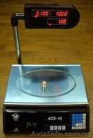 Весы торговые электронные настольные со стойкой серии ACS-15,20,25,30,35,40 кг. - <ro>Изображение</ro><ru>Изображение</ru> #1, <ru>Объявление</ru> #95955