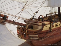 Модель испанского  парусника ручной работы - <ro>Изображение</ro><ru>Изображение</ru> #1, <ru>Объявление</ru> #127212