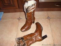Продаю сапожки зимові на цегейці шкіряні 37р,38р - <ro>Изображение</ro><ru>Изображение</ru> #2, <ru>Объявление</ru> #132433