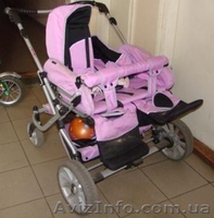 продам коляску для двойни бу - <ro>Изображение</ro><ru>Изображение</ru> #4, <ru>Объявление</ru> #128908