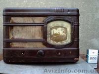 Приемник старый времен СССР  - <ro>Изображение</ro><ru>Изображение</ru> #1, <ru>Объявление</ru> #142436