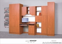 Мебель для детской стенка Юниор(ольха). 1573 грн. - <ro>Изображение</ro><ru>Изображение</ru> #2, <ru>Объявление</ru> #166060
