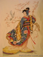 Вышитая картина "Восточная элегантность" - <ro>Изображение</ro><ru>Изображение</ru> #1, <ru>Объявление</ru> #162647