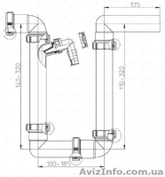 Сифон для сброса дренажа от кондиционеров HL136N (Hutterer & Lechner) - <ro>Изображение</ro><ru>Изображение</ru> #2, <ru>Объявление</ru> #173571