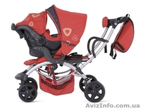 Прогулочная коляска для двух детей Chipolino Euphoria -  - <ro>Изображение</ro><ru>Изображение</ru> #1, <ru>Объявление</ru> #184947