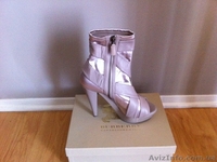 Burberry Prorsum Peep-toe Satin and Leather Boots - <ro>Изображение</ro><ru>Изображение</ru> #2, <ru>Объявление</ru> #196656