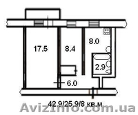 Продам 2комнатную квартиру возле Ботанического сада - <ro>Изображение</ro><ru>Изображение</ru> #2, <ru>Объявление</ru> #211271
