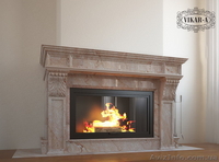Камин из мрамора в интерьере.Киев. - <ro>Изображение</ro><ru>Изображение</ru> #1, <ru>Объявление</ru> #217914