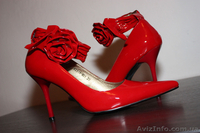 Красные лакированные туфли, кожа, НОВЫЕ, р.38-39 - <ro>Изображение</ro><ru>Изображение</ru> #2, <ru>Объявление</ru> #241714