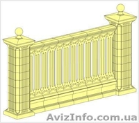 Межколонные секции, забор - <ro>Изображение</ro><ru>Изображение</ru> #2, <ru>Объявление</ru> #232811