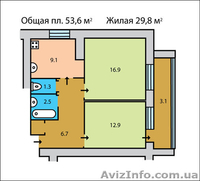 2-к квартира, Никольско-Ботаническая 175 000 у.е. - <ro>Изображение</ro><ru>Изображение</ru> #5, <ru>Объявление</ru> #300845