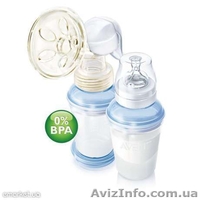 Молокоотсос ручной Philips AVENT c системой хранения VIA   подарок - <ro>Изображение</ro><ru>Изображение</ru> #1, <ru>Объявление</ru> #312354