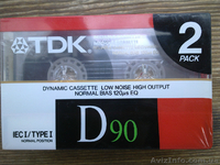 Аудио кассета.90 мин.TDK.JVC.MAXELL.FUJI.YOKO. - <ro>Изображение</ro><ru>Изображение</ru> #4, <ru>Объявление</ru> #336032