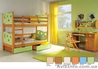кроватки двухярусные из натурального дерева - <ro>Изображение</ro><ru>Изображение</ru> #3, <ru>Объявление</ru> #420814