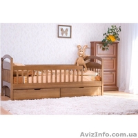 Детские двухъярусные кровати из натурального дерева - <ro>Изображение</ro><ru>Изображение</ru> #2, <ru>Объявление</ru> #398100