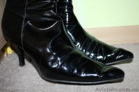 Сапоги (38) деми, лак, Marks’n’Spencer - <ro>Изображение</ro><ru>Изображение</ru> #7, <ru>Объявление</ru> #398570