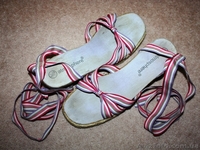 Босоножки (39) на танкетке, ткань, Atmosphere - <ro>Изображение</ro><ru>Изображение</ru> #4, <ru>Объявление</ru> #398572