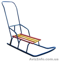 Санки детские «Снеговичок» - <ro>Изображение</ro><ru>Изображение</ru> #2, <ru>Объявление</ru> #446424