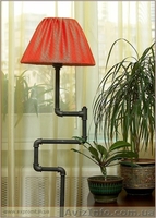 Оригинальный торшер из водопроводных труб. - <ro>Изображение</ro><ru>Изображение</ru> #2, <ru>Объявление</ru> #446406