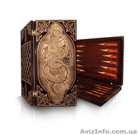 Нарды подарочные. Ручная работа. - <ro>Изображение</ro><ru>Изображение</ru> #2, <ru>Объявление</ru> #485940