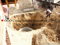 Монтаж автономной канализации, септики из железобетонных колец - <ro>Изображение</ro><ru>Изображение</ru> #9, <ru>Объявление</ru> #554414