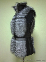 жилетка из чернобурки и замши. - <ro>Изображение</ro><ru>Изображение</ru> #2, <ru>Объявление</ru> #558044