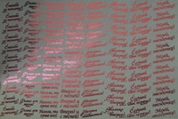 Водостойкие наклейки на цветы, Говорящие цветы, печать на цветах, наклейки для ц - <ro>Изображение</ro><ru>Изображение</ru> #5, <ru>Объявление</ru> #525776